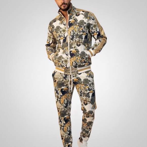 Royal Floral tiger Track Suit - Picture 4 of 4
